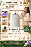 SECADOR DE ROPA PORTATIL